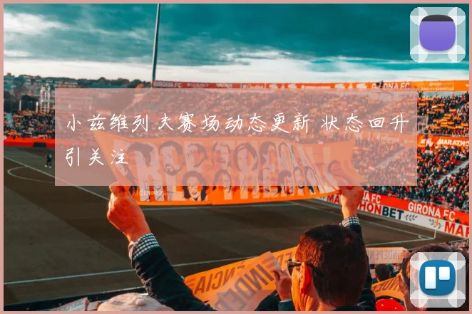 小兹维列夫赛场动态更新 状态回升引关注