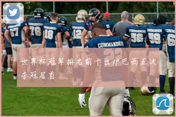 世界杯冠军排名前十出炉巴西五次夺冠居首