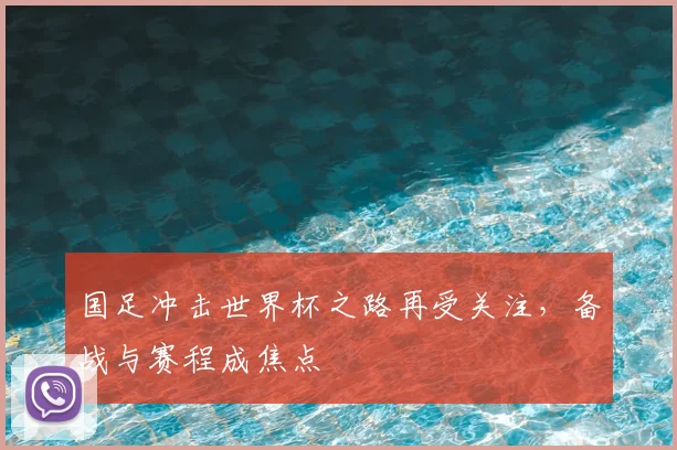 国足冲击世界杯之路再受关注，备战与赛程成焦点