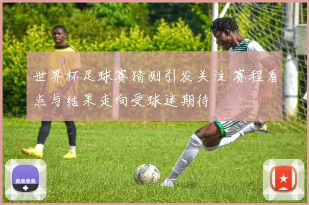 世界杯足球赛猜测引发关注 赛程看点与结果走向受球迷期待