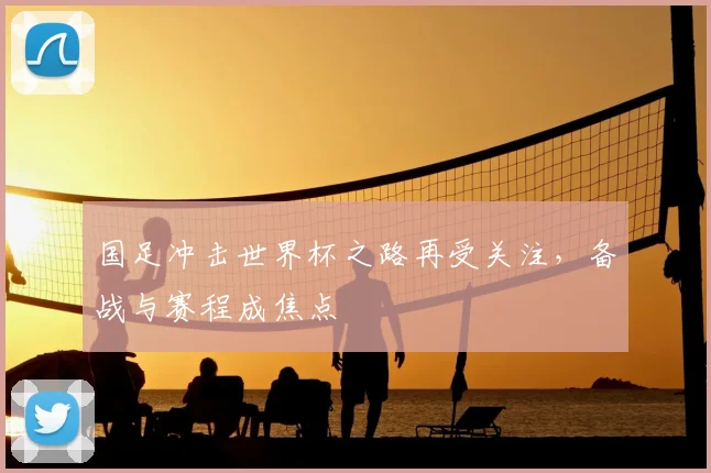 国足冲击世界杯之路再受关注，备战与赛程成焦点